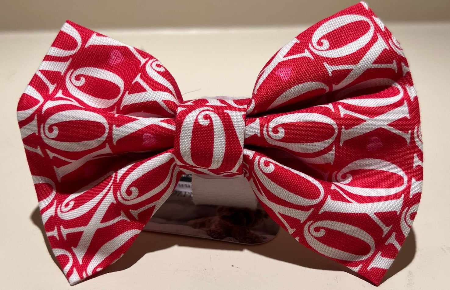 XOXO Red Dog Bow Tie image 0