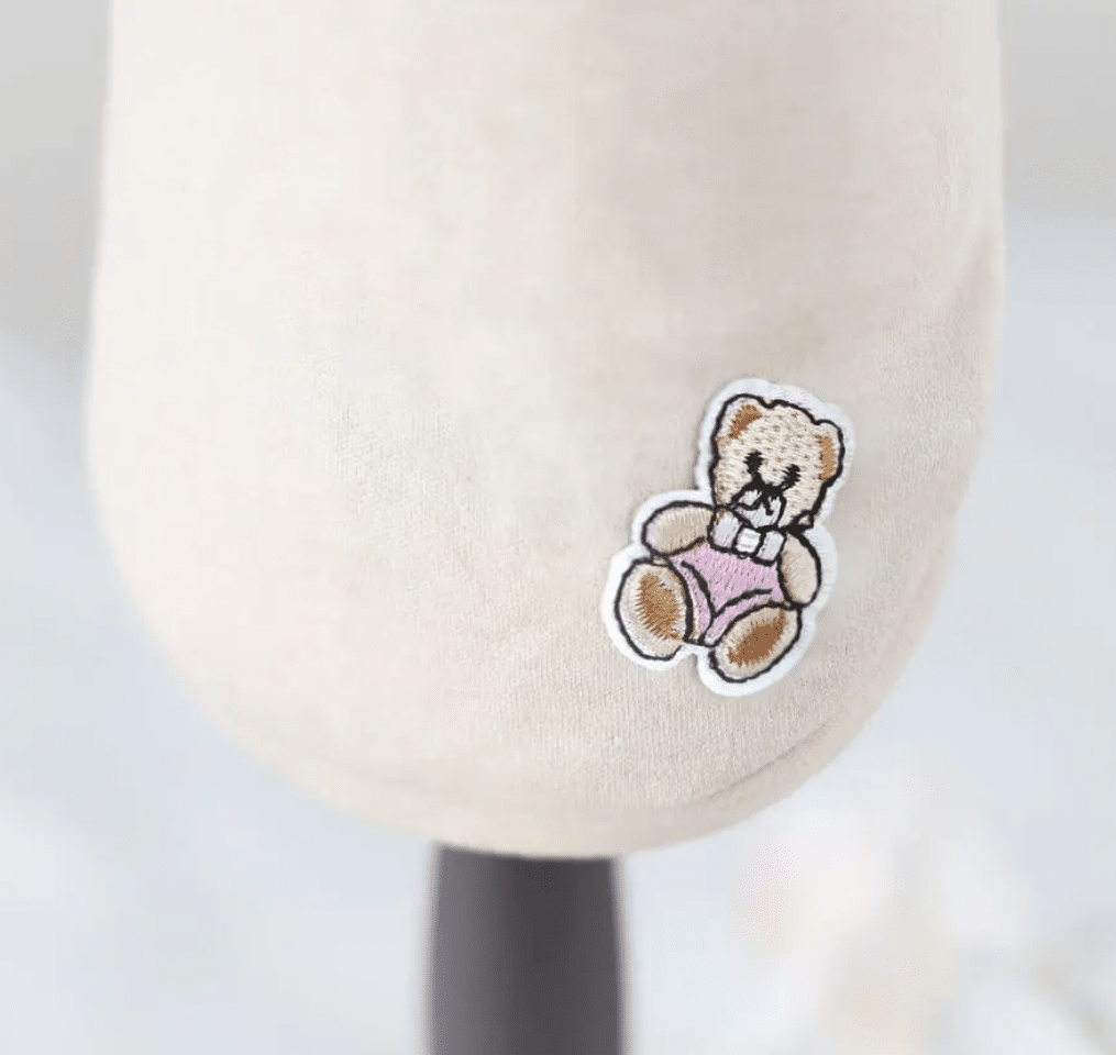 Baby Bear Dog Tee - Beige image 2